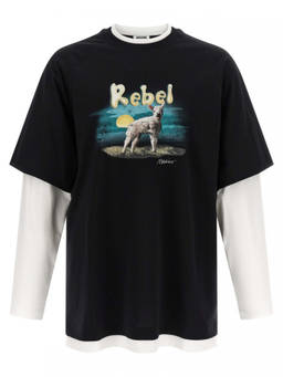 Moschino - Black Graphic T-Shirt