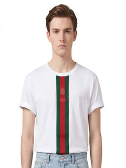 Gucci - White Crew Neck T-Shirt