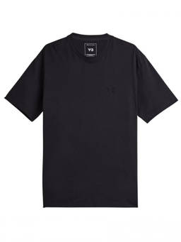 Y-3 - Black Cotton T-Shirts