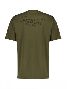 Givenchy - Green Cotton T-Shirt