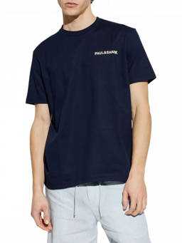 Paul & Shark - Navy Blue Crewneck Logo T-Shirt