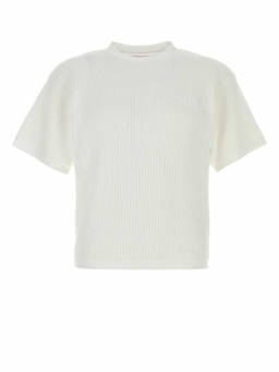 Magliano - White Cotton Waffle T-Shirt (XL)