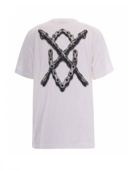 Daily Paper - White Logo Crew Neck T-Shirt (S)