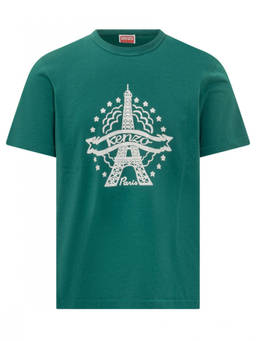 Kenzo - Green Slim Crew Neck T-Shirt