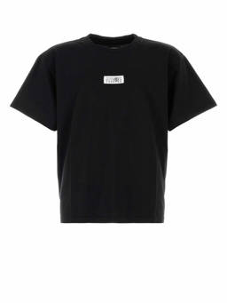 MM6 Maison Margiela - Black Crew Neck T-Shirt