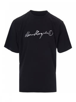 MM6 Maison Margiela - Black Crew Neck T-Shirt
