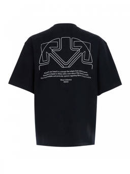 OFF-WHITE - Black Crew Neck T-Shirt