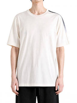 Y-3 - Off White Crew Neck T-Shirt