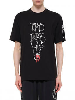 Y-3 - Black Graphic Print T-Shirt