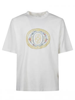 Drole De Monsieur - White Printed T-Shirt (L)