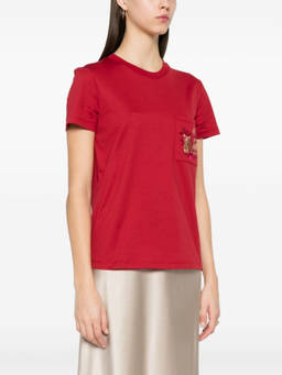 Max Mara - Red Body Top Nunzio (XS)