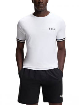 Boss - White Logo T-Shirt