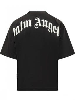 Palm Angels - Black Crew Neck T-Shirt