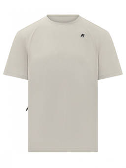 K-Way - Beige Solid Crew Neck T-Shirt