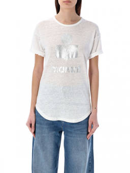 Marant Etoile - White Linen Koldi T-Shirt