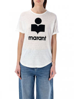 Marant Etoile - White Linen Koldi T-Shirt