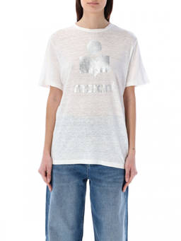 Marant Etoile - White Linen Zewel T-Shirt