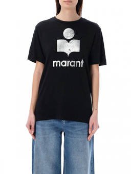 Marant Etoile - Black Linen Zewel T-Shirt