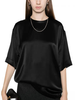 Toteme - Black Crew Neck T-Shirt