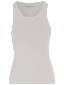 Vince - Beige Scoop Neck T-Shirt (M)
