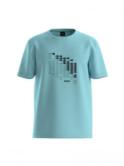 Boss - Blue Crew Neck T-Shirt