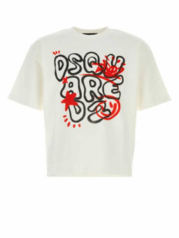 Dsquared2 - White Graphic Logo T-Shirt