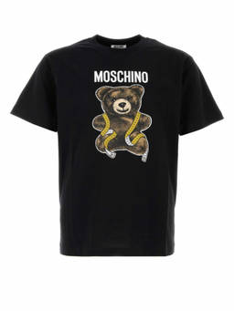 Moschino - Black Crew Neck T-Shirt