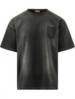 Diesel - Black Crew Neck T-Shirt