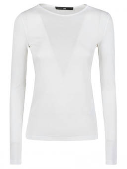 Liviana Conti - White Solid T-Shirt (M)