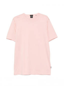 Boss - Pink Crew Neck Basic T-Shirt