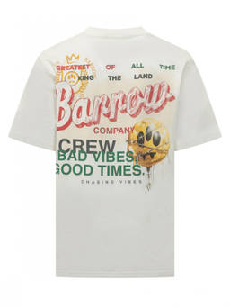 Barrow'S - White Graphic T-Shirt