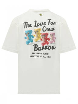 Barrow'S - White Crew Neck T-Shirt