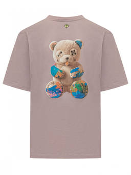Barrow'S - Light Pink Logo T-Shirt