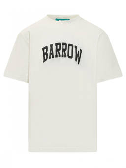 Barrow'S - White Crew Neck T-Shirt