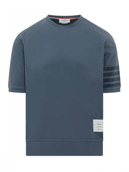 Thom Browne - Blue Crew Neck T-Shirt (L)