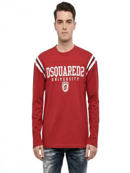 Dsquared2 - Red Full Sleeves T-Shirt