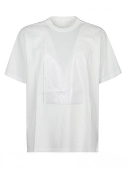 MM6 Maison Margiela - White Cotton T-Shirt