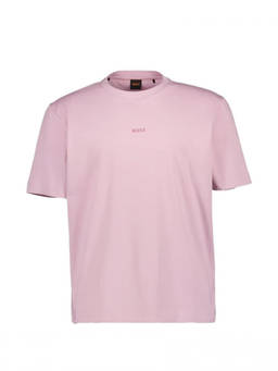 Boss - Purple Logo Printed T-Shirt