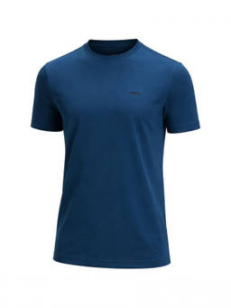Boss - Navy Blue Solid T-Shirt (2XL)