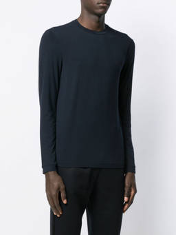 Giorgio Armani - Navy Blue Logo T-Shirt