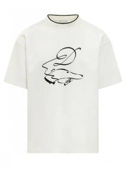 Drole De Monsieur - Off White Graphic T-Shirts
