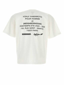 Yohji Yamamoto - White Crew Neck T-Shirts (XL)