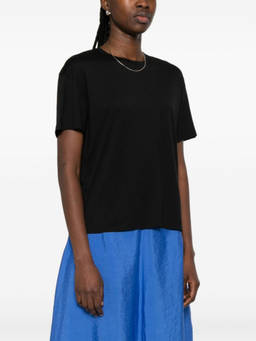 Toteme - Black Cotton Blend T-Shirt