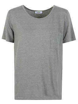 Base - Grey Crew Neck T-Shirt (XL)