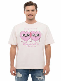 Dsquared2 - Light Pink Graphic T-Shirt