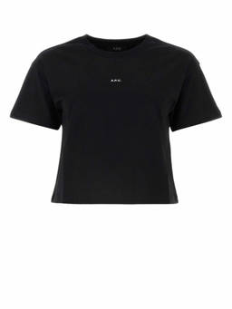 A.P.C. - Black Cotton T-Shirt
