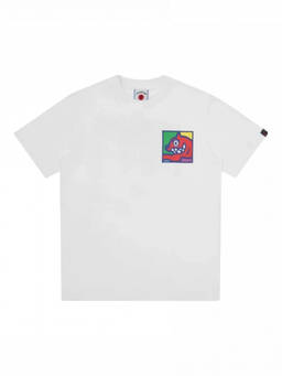 ICECREAM - White Printed T-Shirt (L)