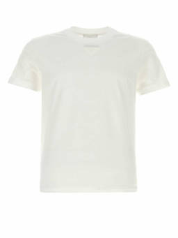 PRADA - White Cotton T-Shirt