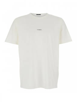 C.P. Company - White Crew Neck T-Shirts (XL)