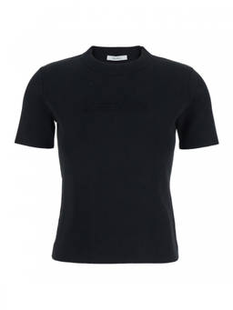Max Mara - Black Logo Crew Neck T-Shirt